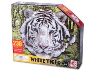 Obrázek z Puzzle tygr 42x41cm 236 dílků 